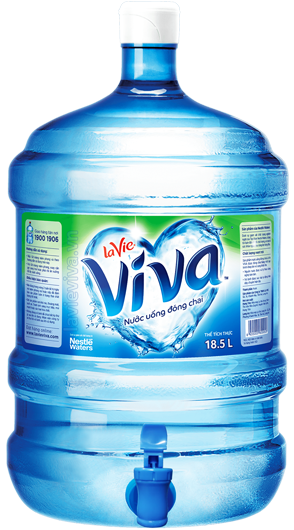 nuoc-viva-voi-moi Nước khoáng LaVie, Nước tinh khiết ViVa có vòi - La Vie Vi Va