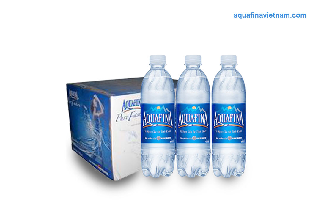 nuoc-aquafina-9 Nước tinh khiết Aquafina và Sawanew khác biệt ra sao?
